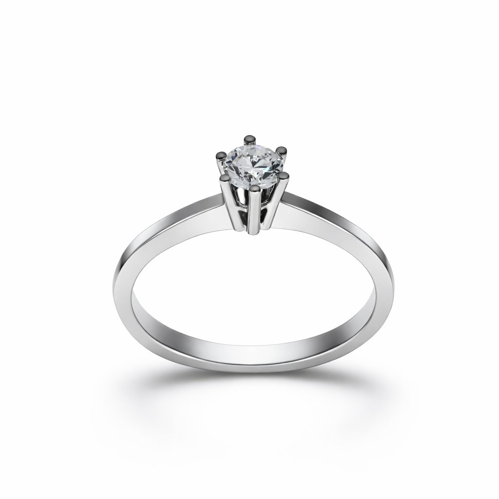 Solitair ring 0.25 crt.